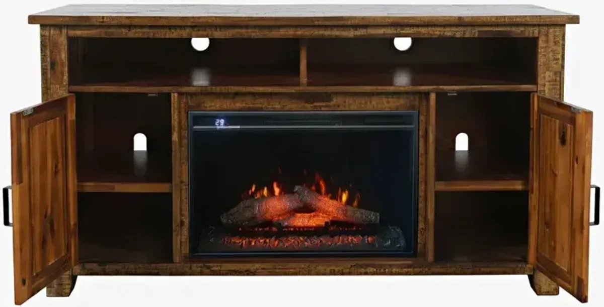 Cannon Valley Electric Fireplace Media Console