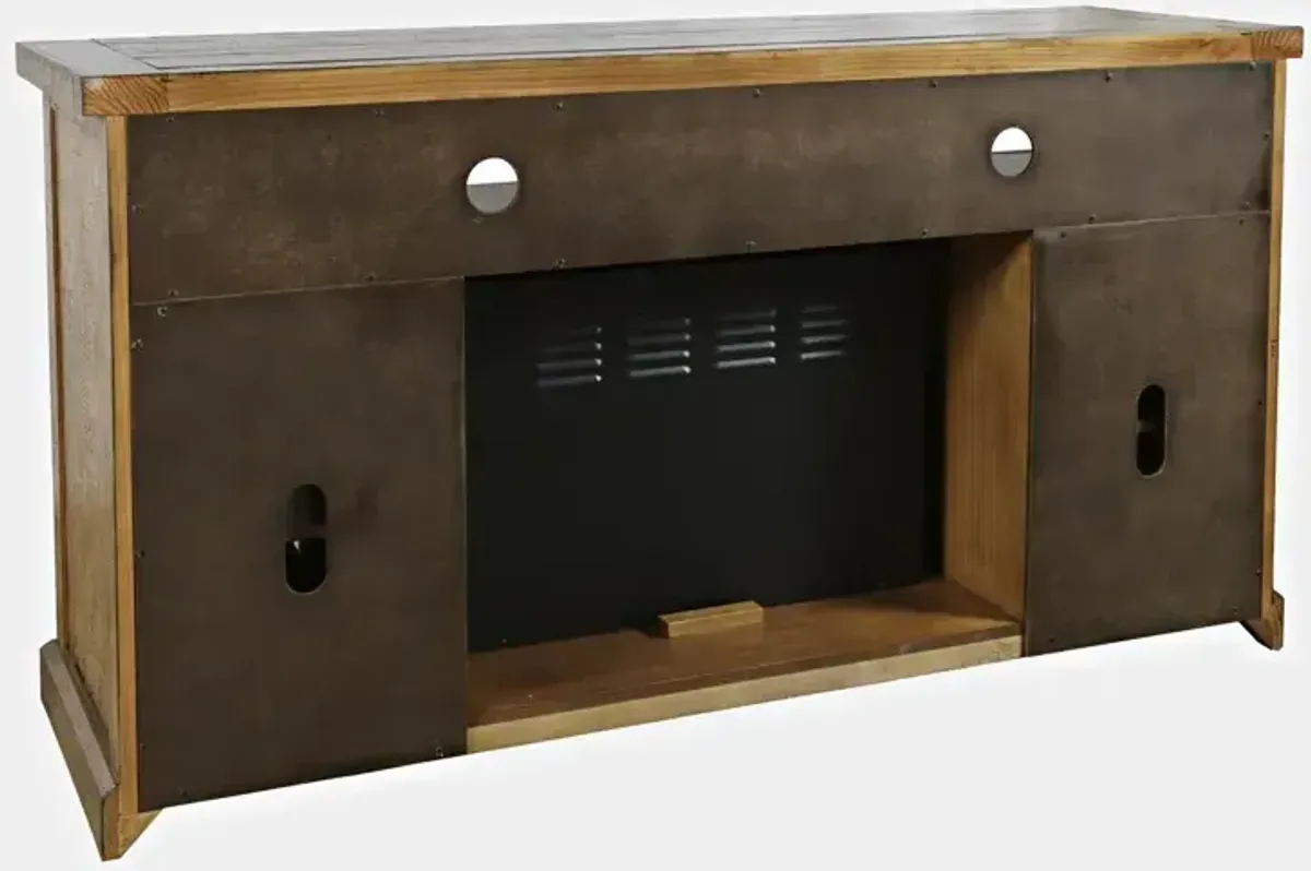 Telluride Electric Fireplace Media Console