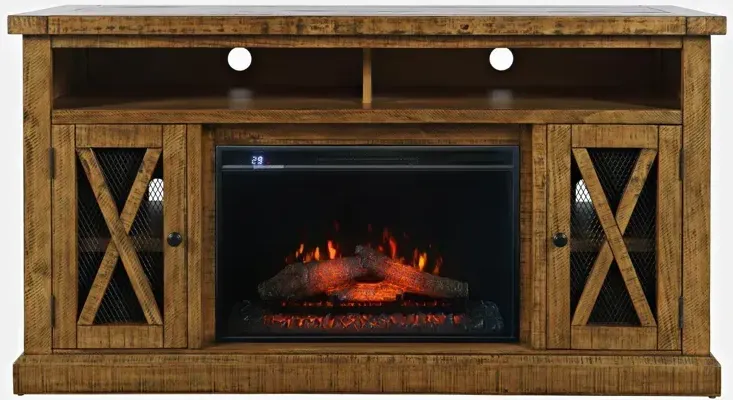 Telluride Electric Fireplace Media Console