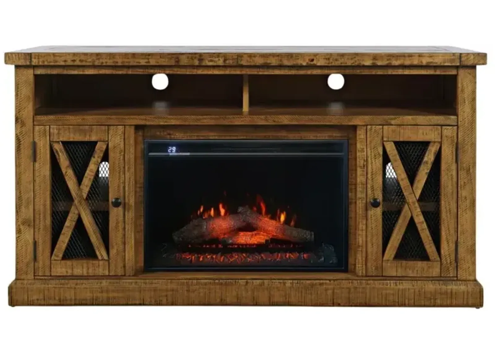 Telluride Electric Fireplace Media Console