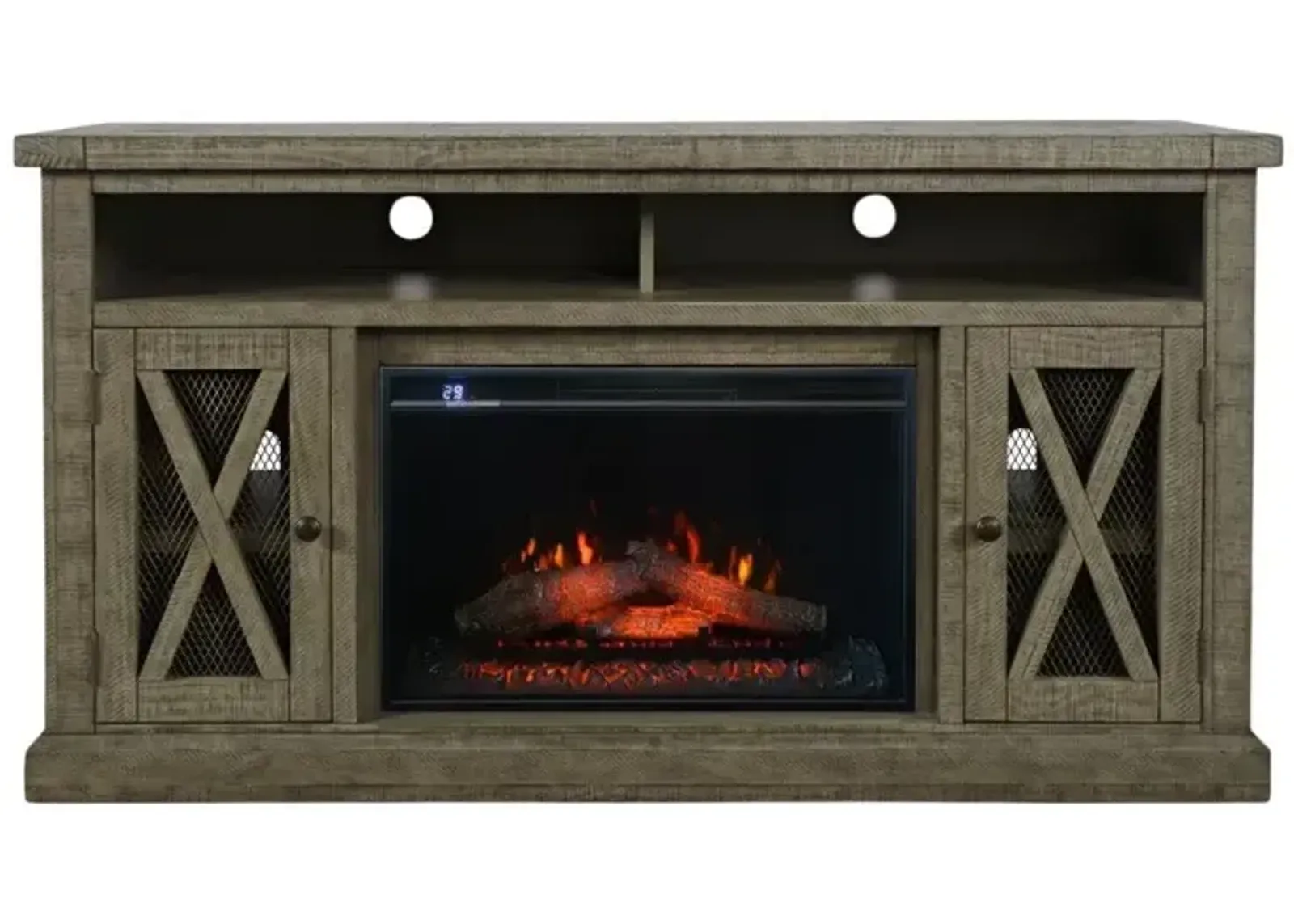 Telluride Electric Fireplace Media Console