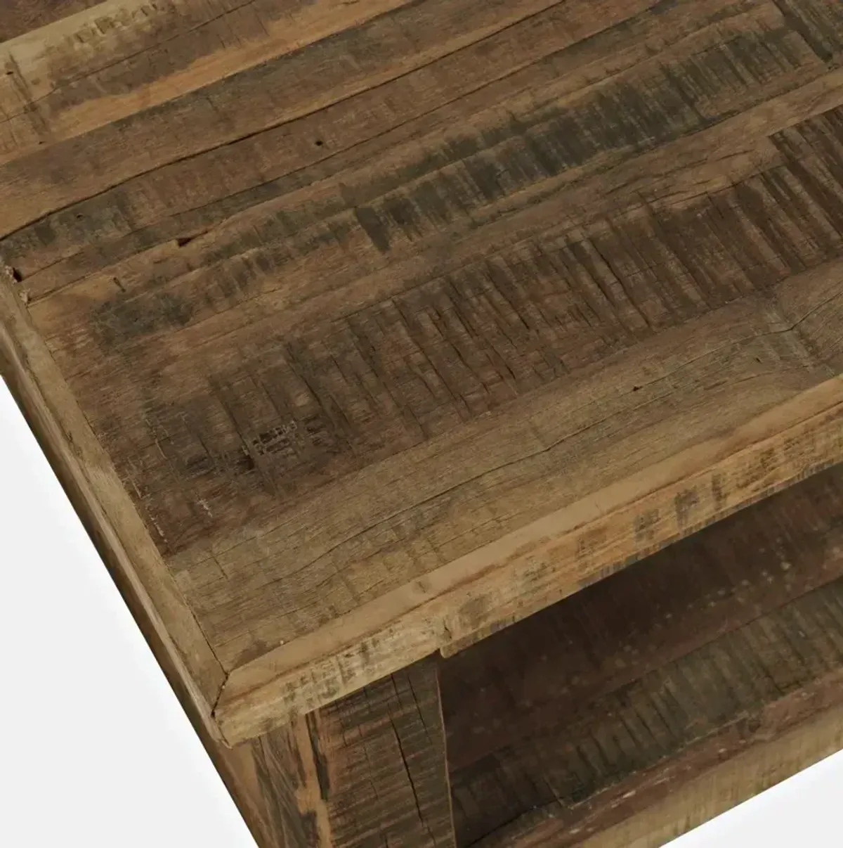 Reclamation Salvaged Wood Rectangle Coffee Table