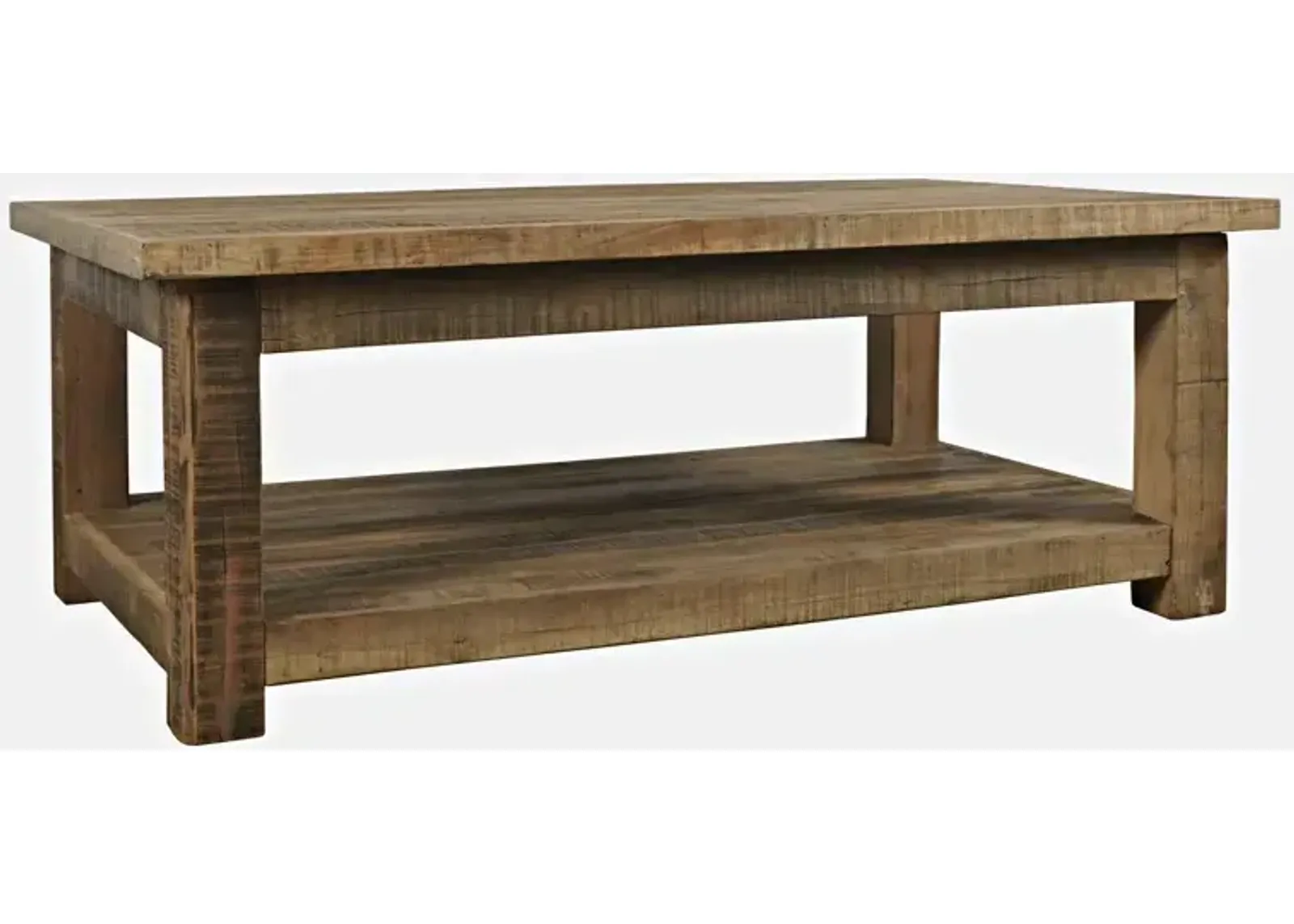 Reclamation Salvaged Wood Rectangle Coffee Table