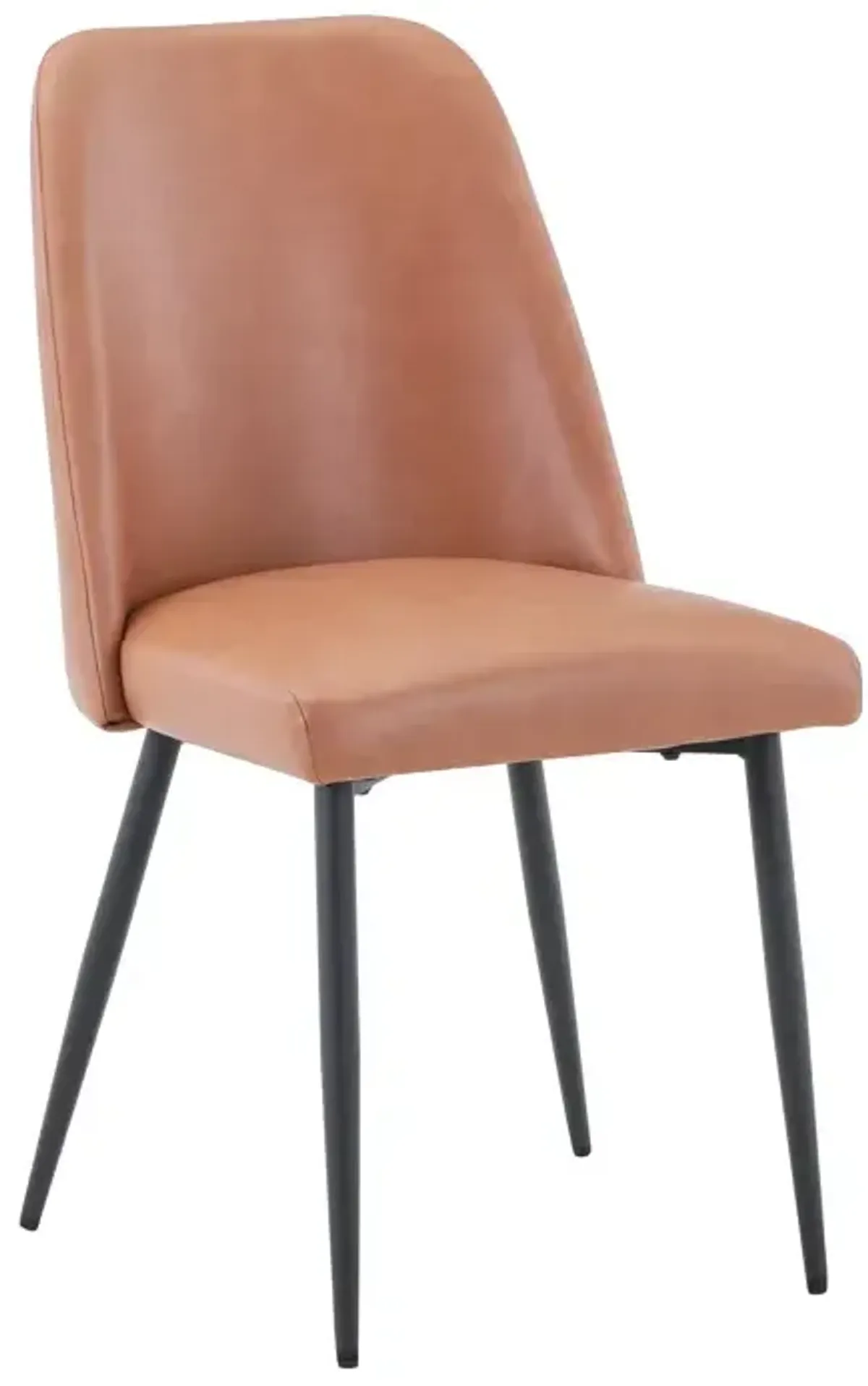 Maddox Upholstered Dining Chair - Light Brown