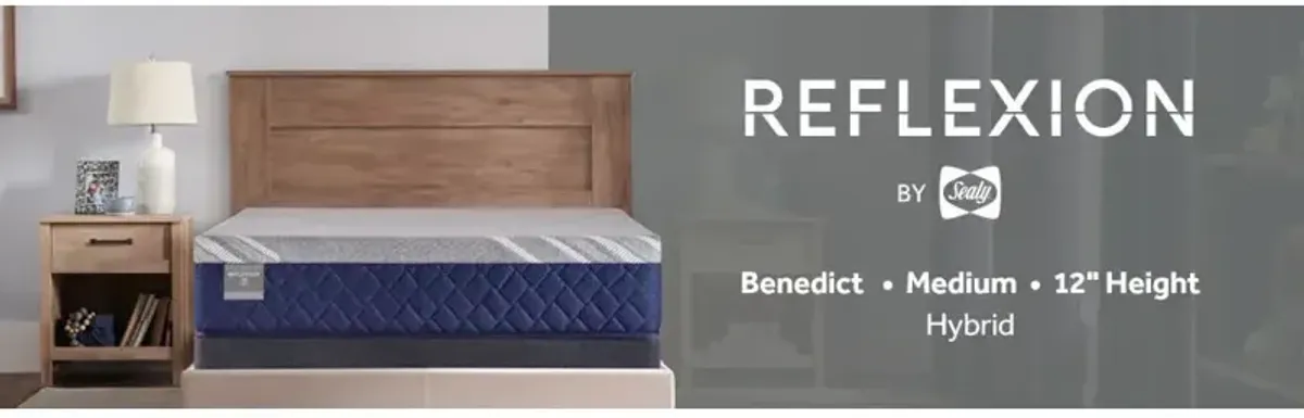 Reflexion Benedict Medium Hybrid Mattress