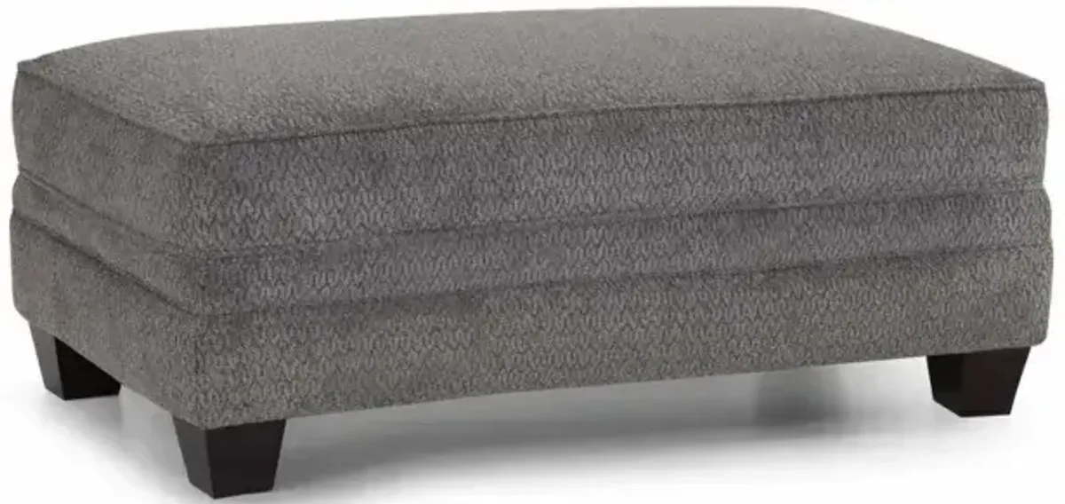 Eastbrook Ottoman - Shasta Charcoal