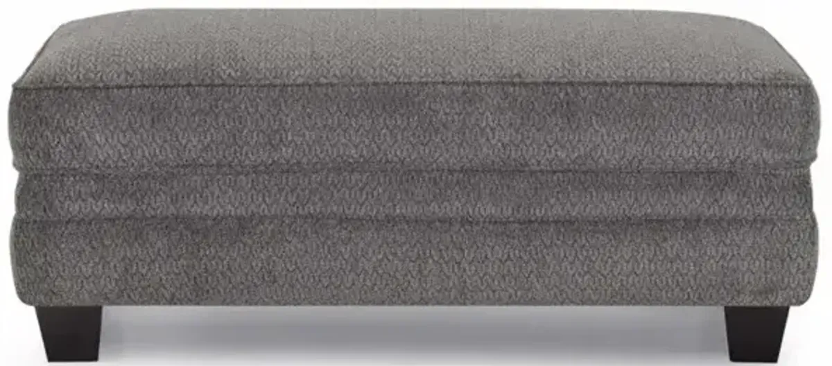 Eastbrook Ottoman - Shasta Charcoal
