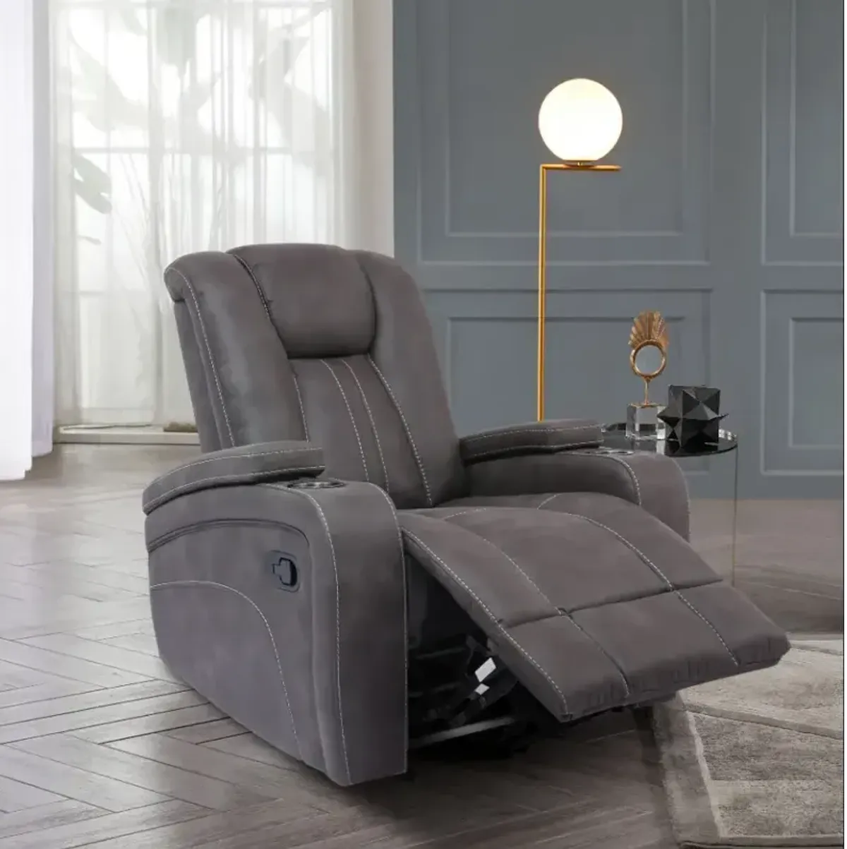 Glider Recliner - Granite