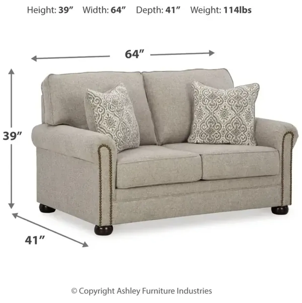 Gaelon Loveseat