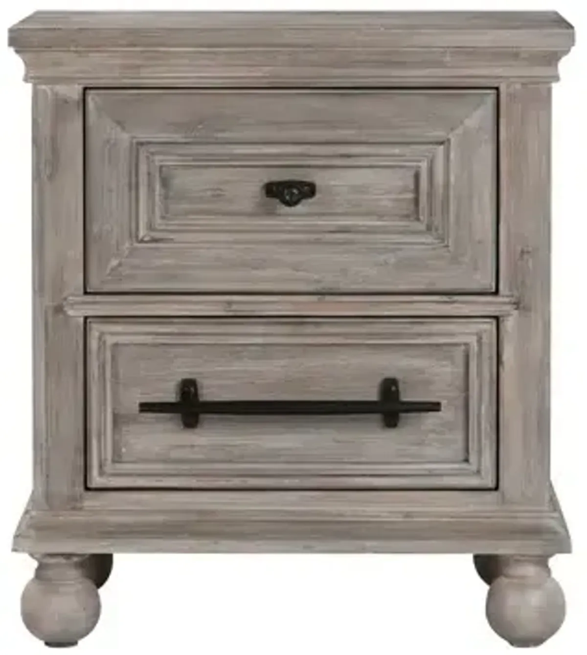 Summerhouse 2 Drawer Nightstand - Fieldstone