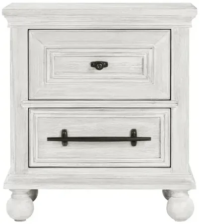 Summerhouse 2 Drawer Nightstand - Dover White