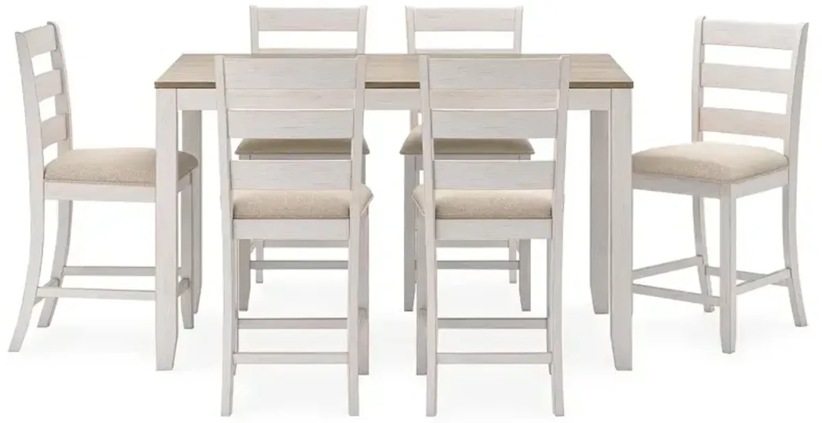 Skempton Counter Height Dining Table and Bar Stools (Set of 7)