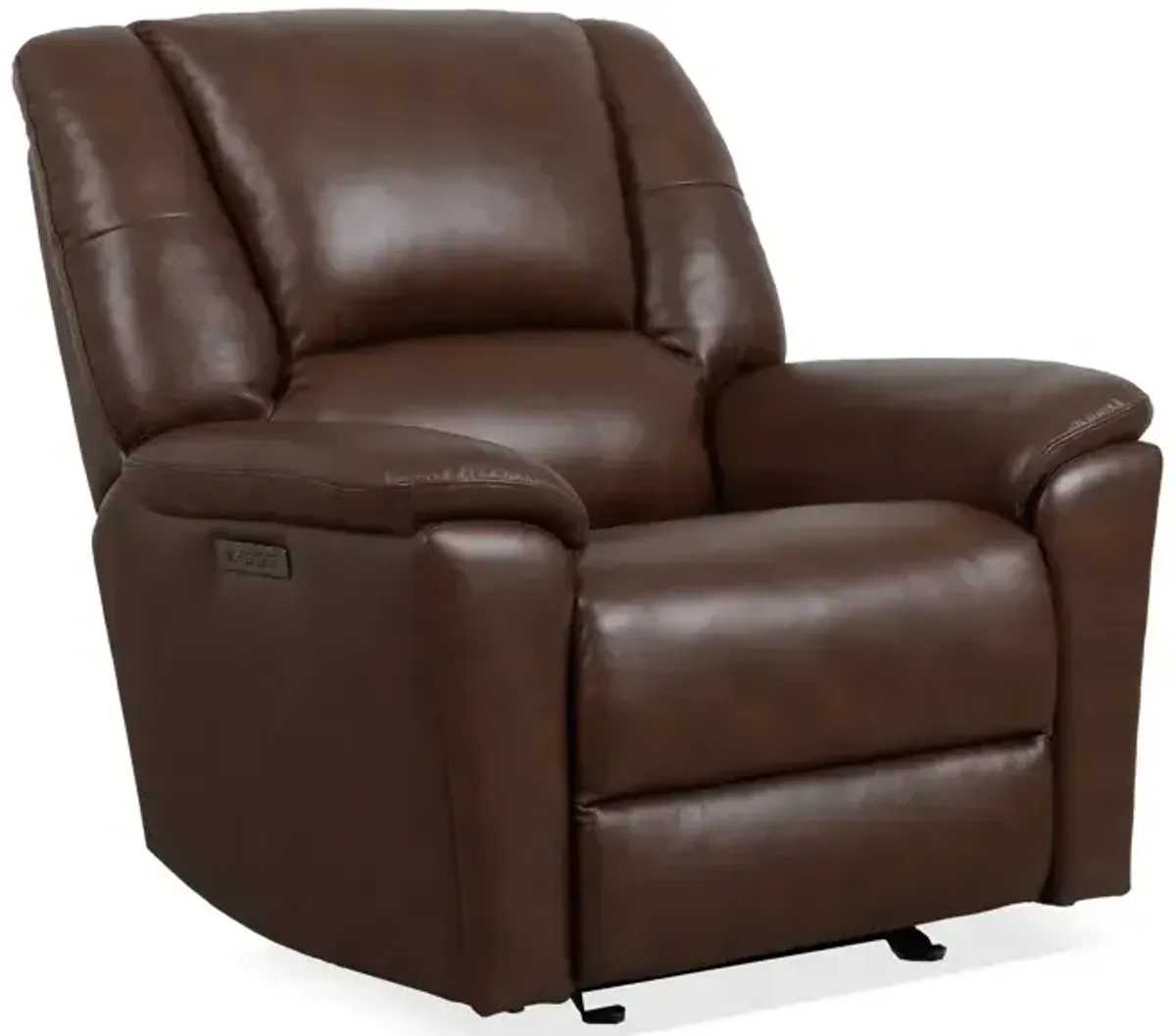 Plush Perfect Match Power Gliding Recliner with Power Headrest & Lumbar
