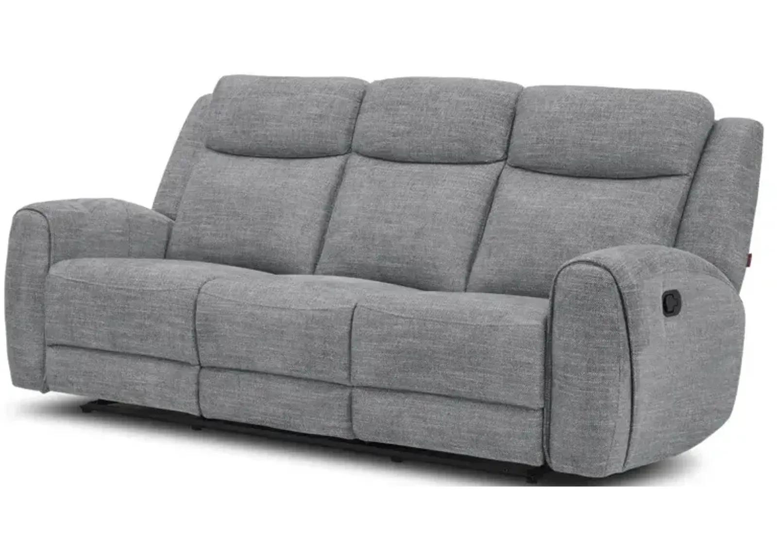 Power Reclining Sofa w/Power Headrest - Bronco Grey