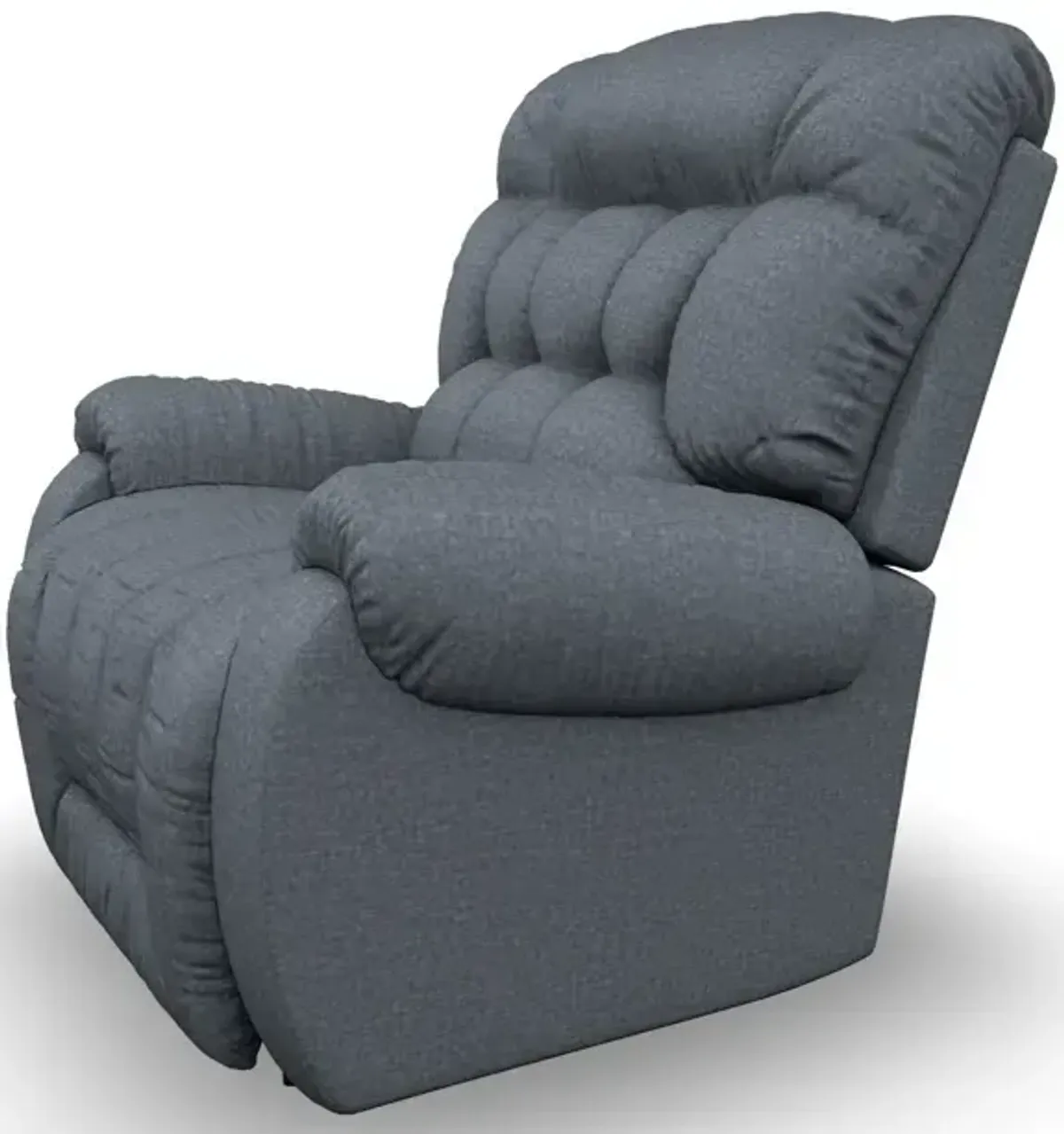 Rake Fabric Space Saver Recliner