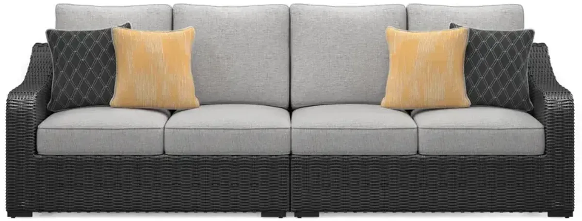 Beachcroft 2-Piece Outdoor Loveseat with Cushion