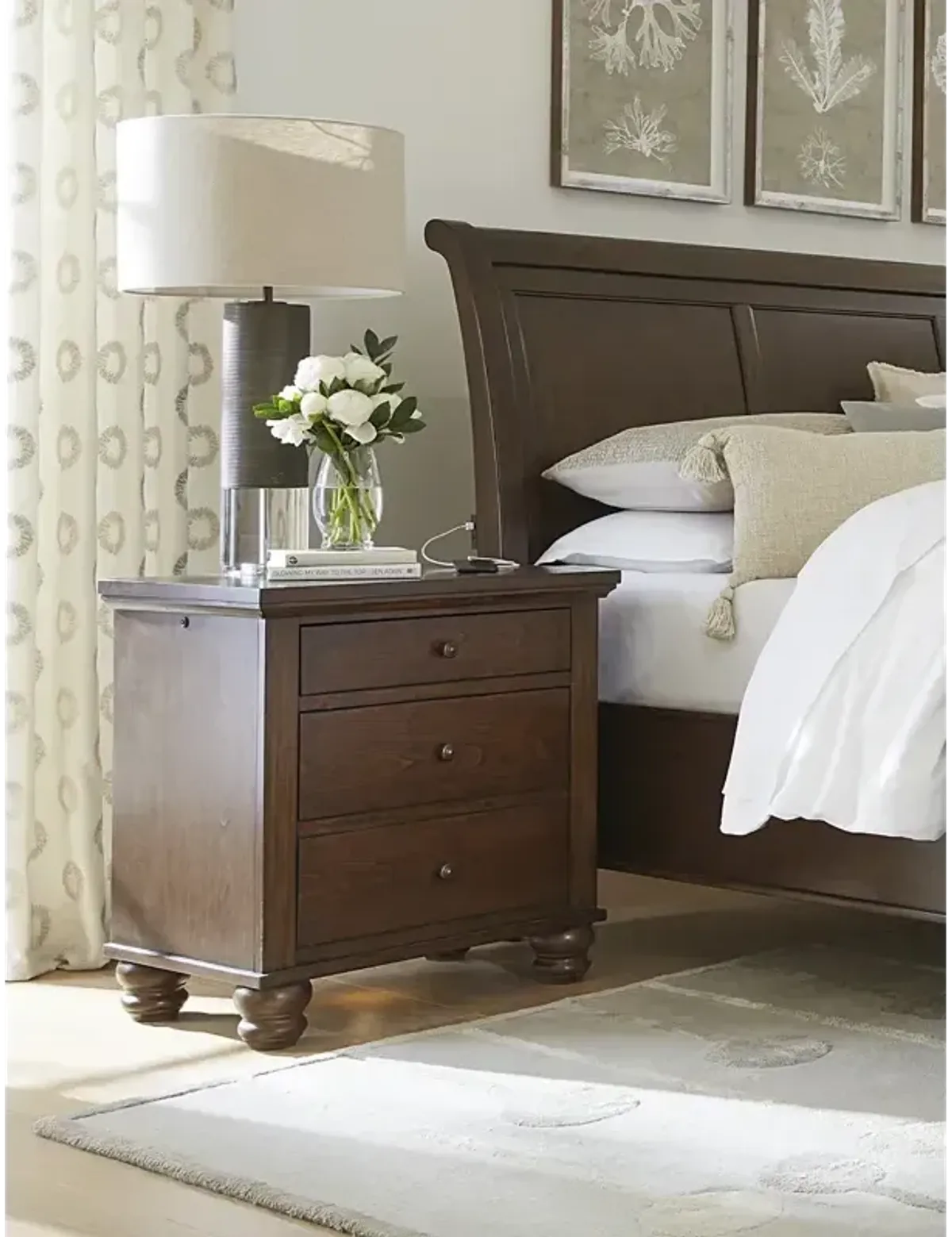 Cambridge LIV360 Nightstand - Classic Cherry