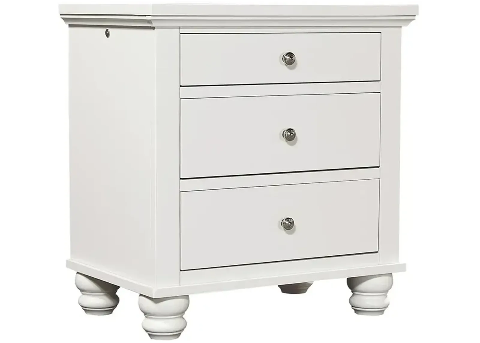 Cambridge Liv360 Nightstand - White