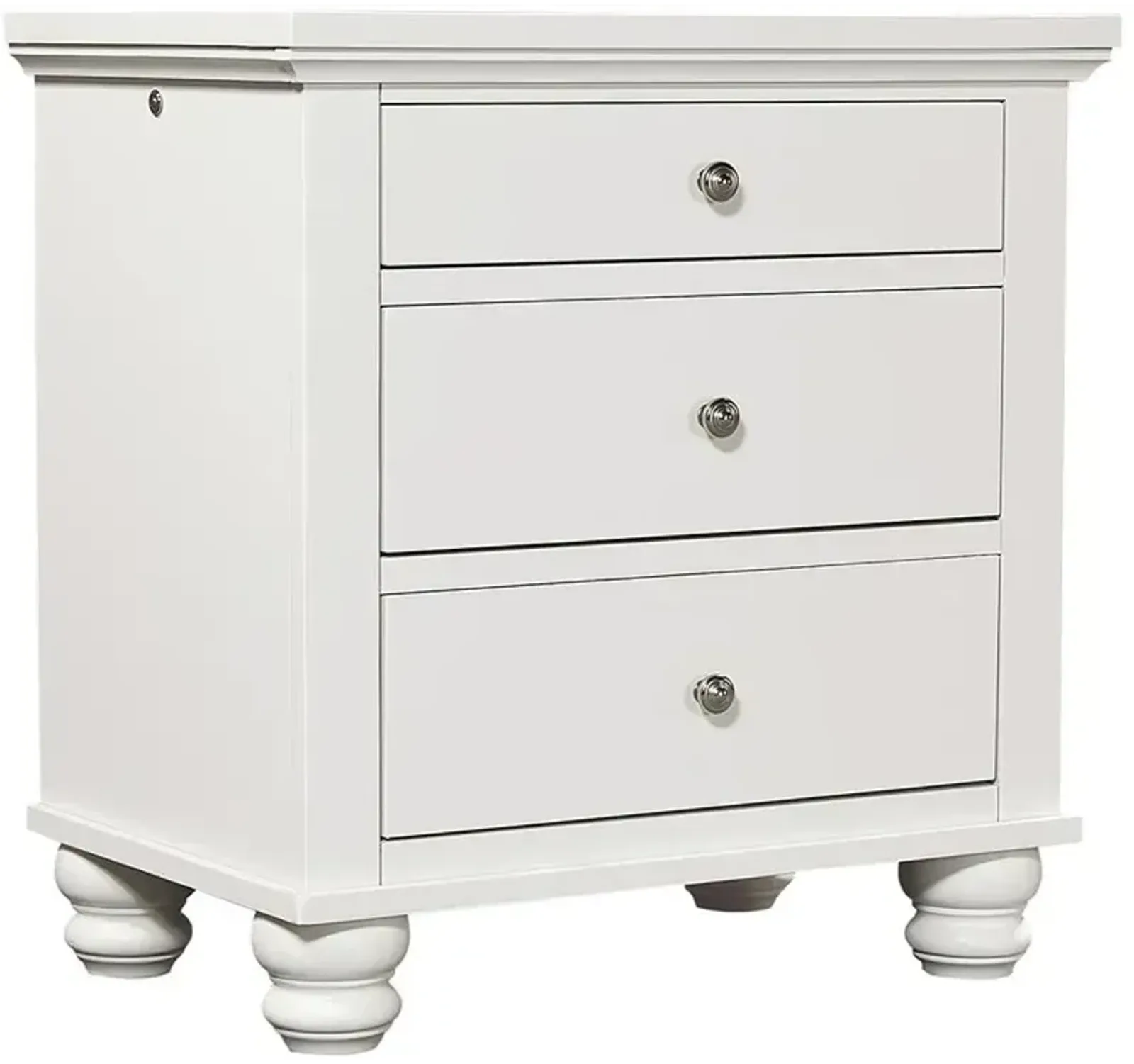 Cambridge Liv360 Nightstand - White