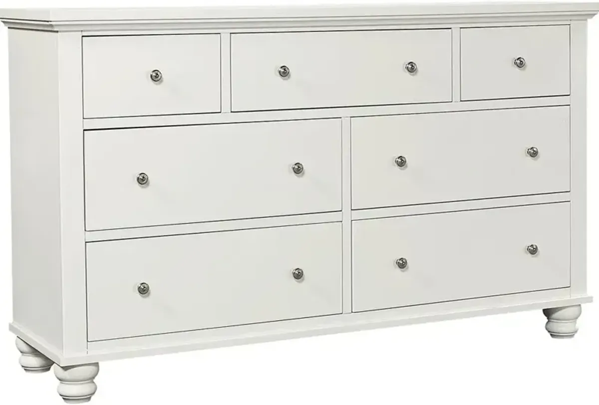 Cambridge Double Dresser - White