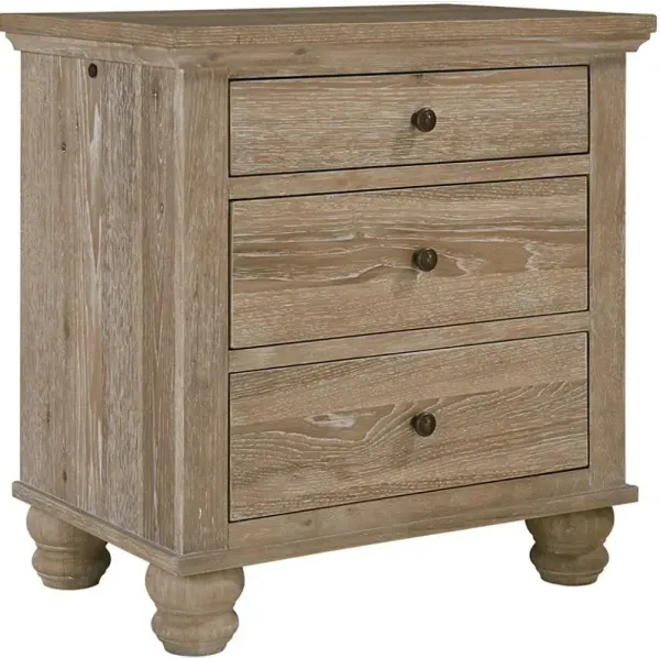 Cambridge Nightstand - Modern Khaki