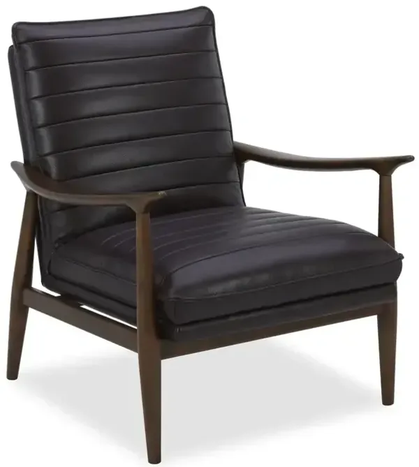 Ethan Brown Leather Chair