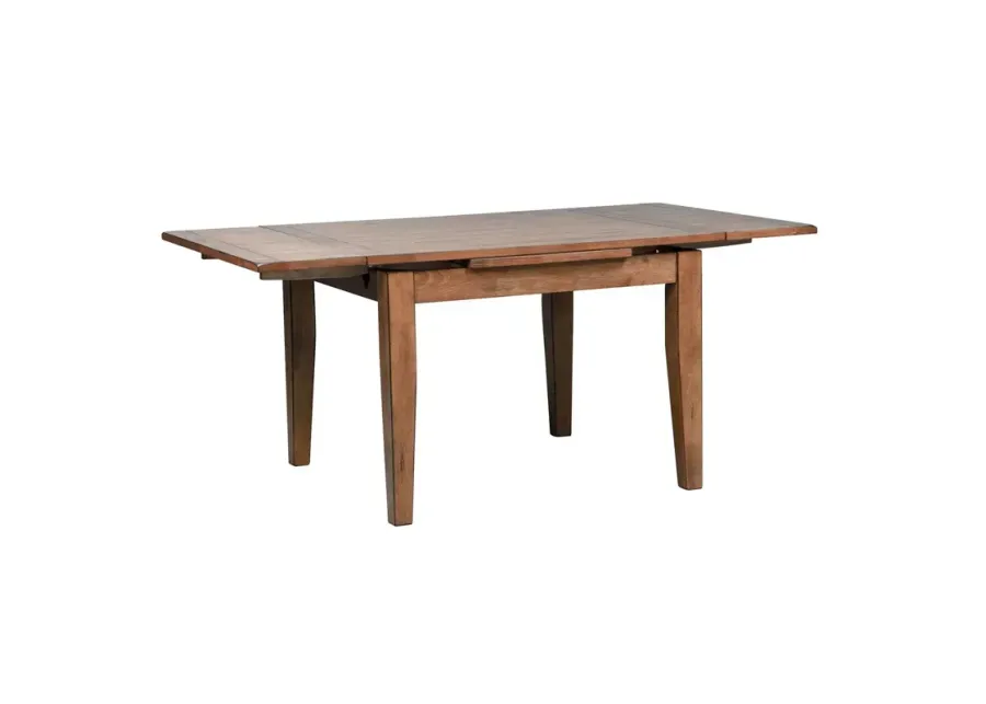 Treasures Retractable Leg Table - Oak