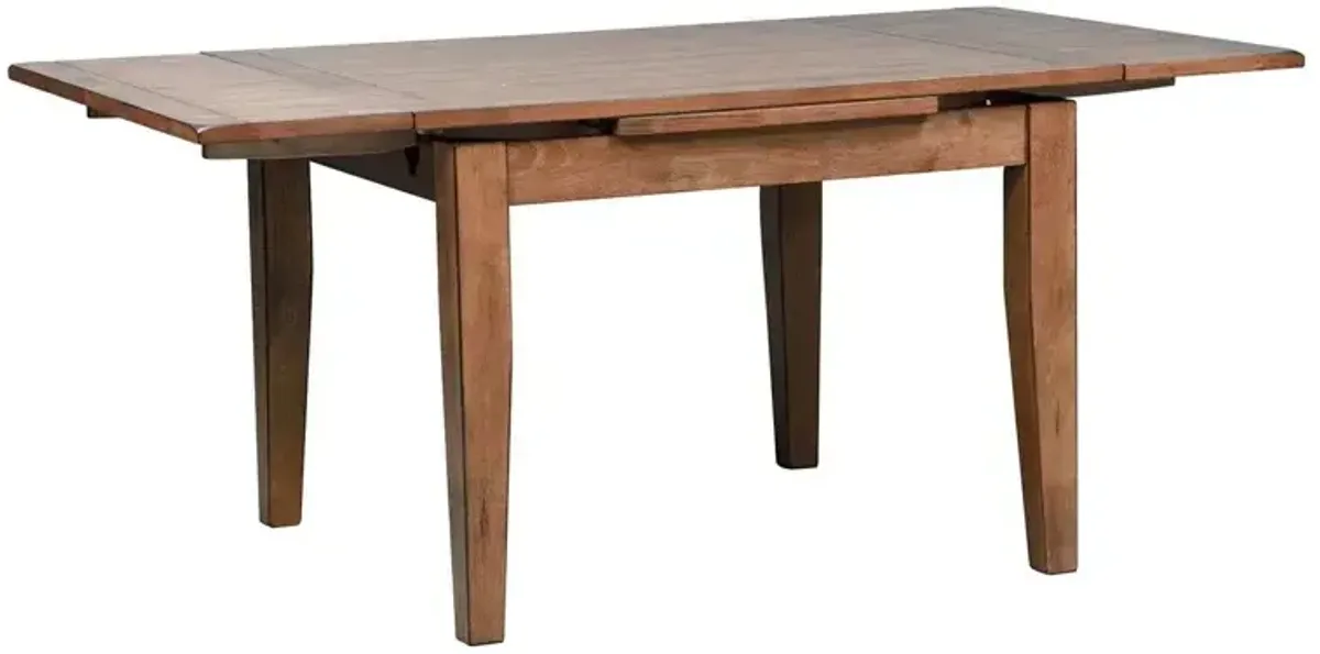 Treasures Retractable Leg Table - Oak