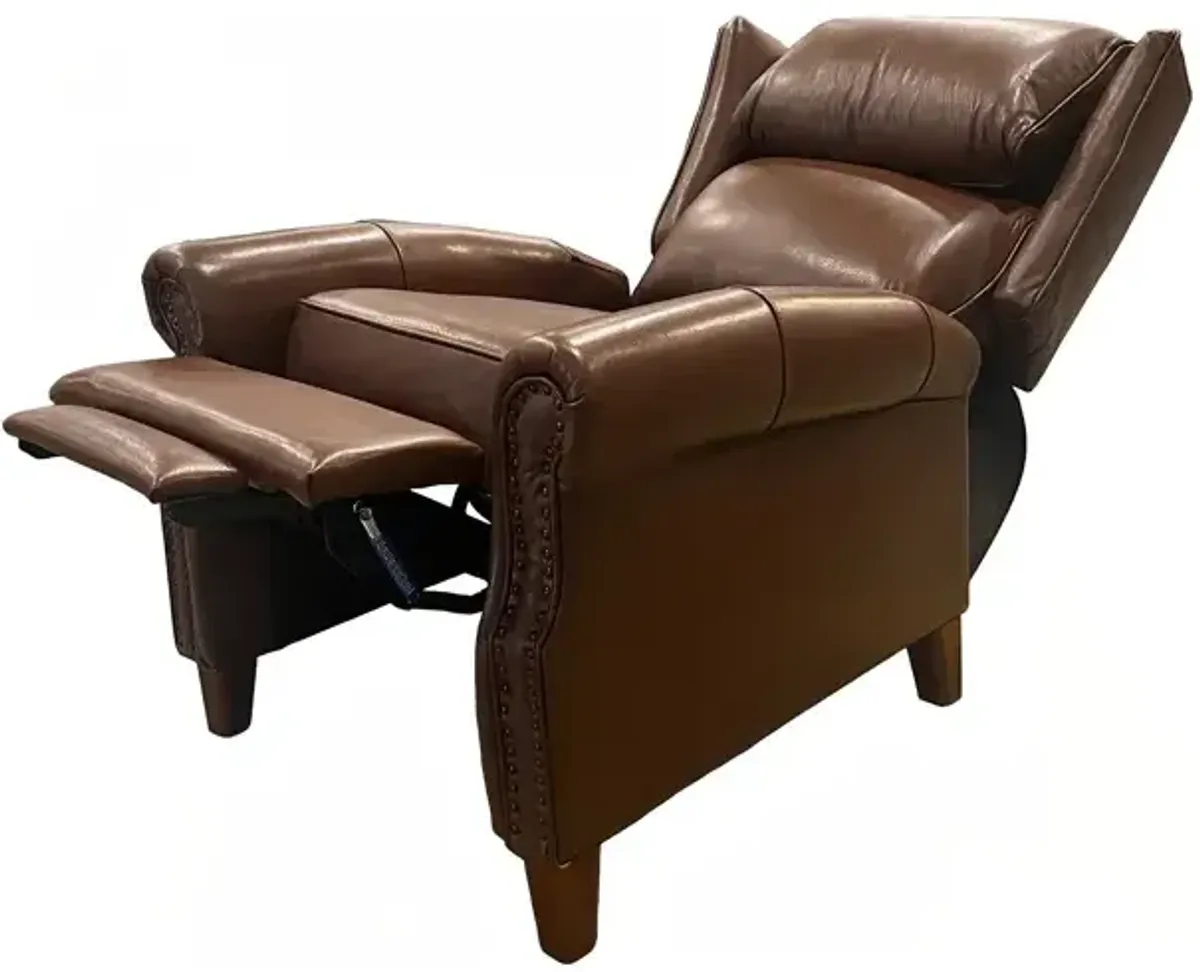 Pushback Recliner - Caramel Softee