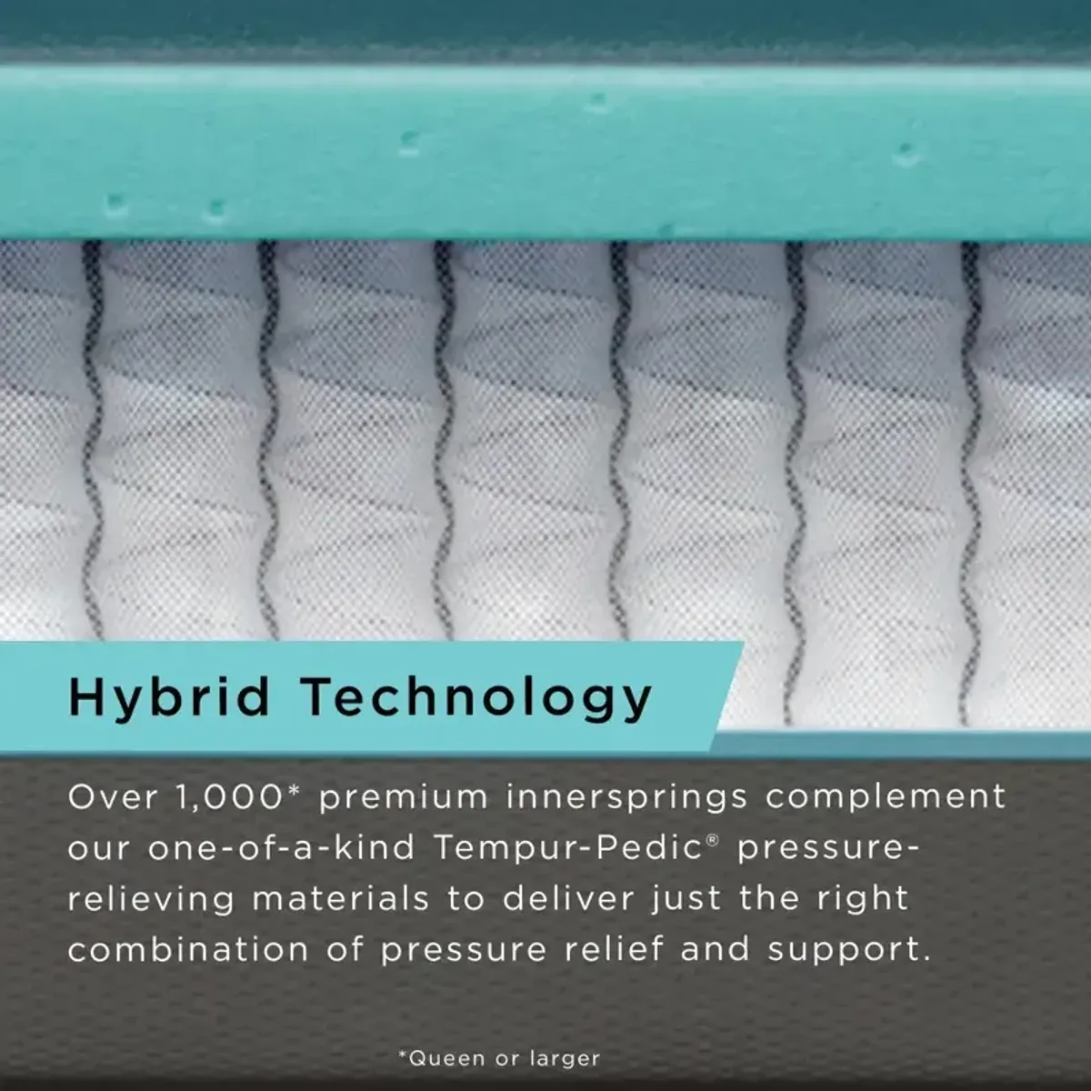 TEMPUR-ProAdapt Medium Hybrid Mattress