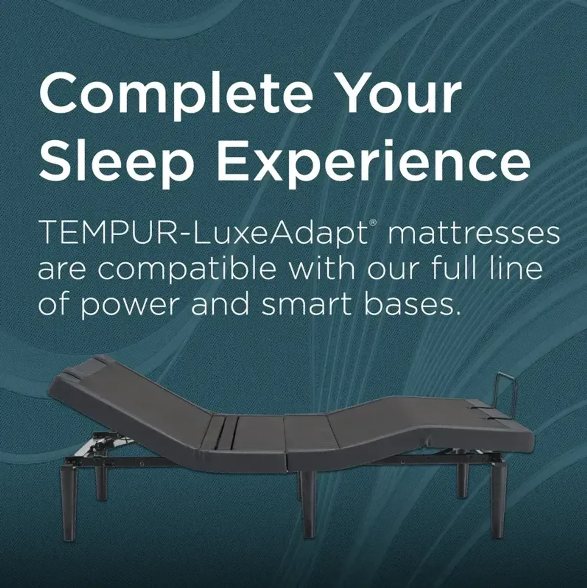 TEMPUR-LuxeAdapt Medium Hybrid Mattress