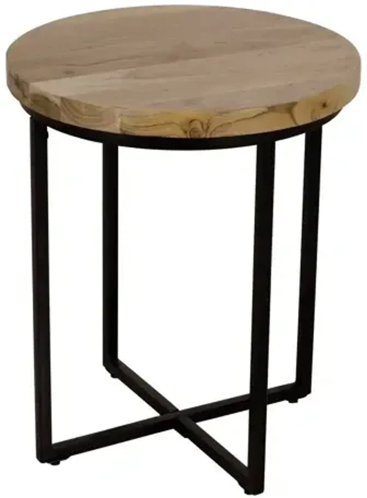 Ames Round End Table