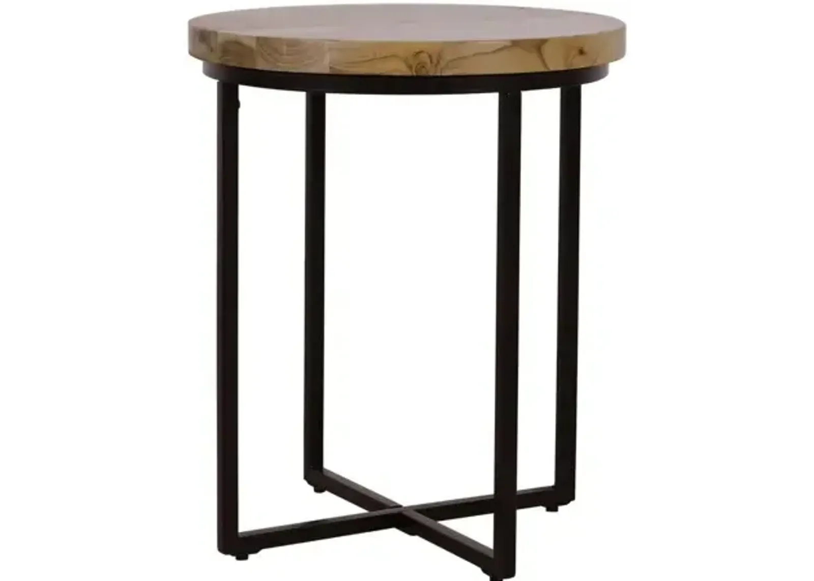 Ames Round End Table