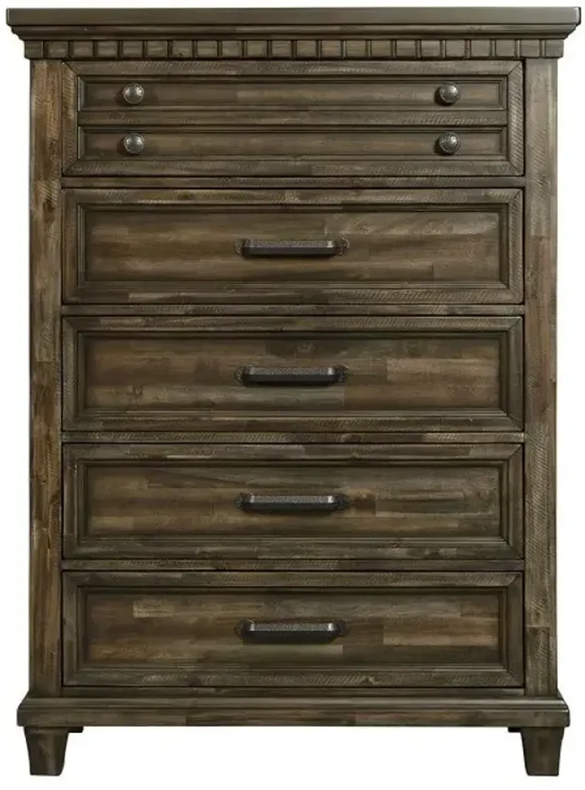 McCoy 5 Drawer Chest in Charcoal