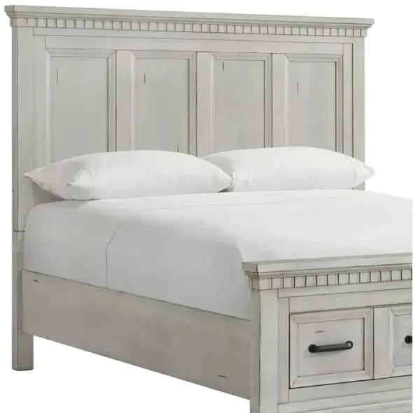 McCoy King Headboard in Antique White