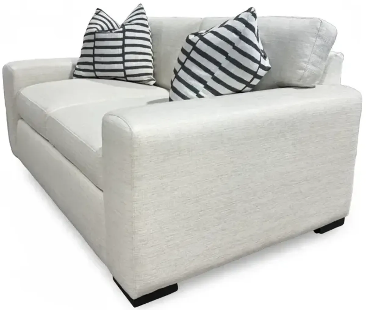 Valerie Upholstered Loveseat - Dover Natural