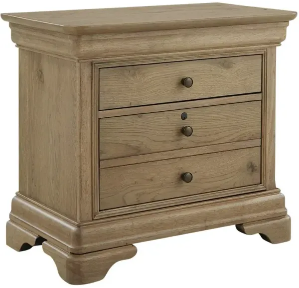 Chateau Philippe Nightstand - Cognac