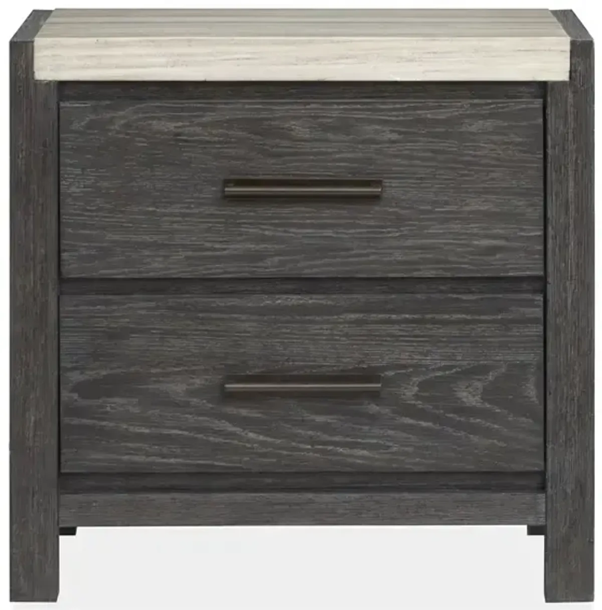 Plum Creek Drawer Nightstand - Black
