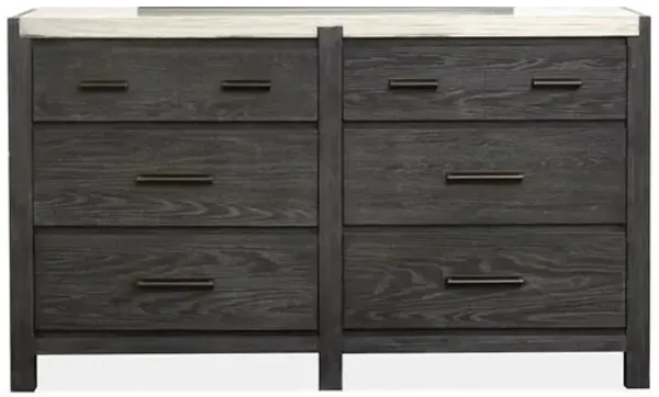 Plum Creek Drawer Dresser - Black