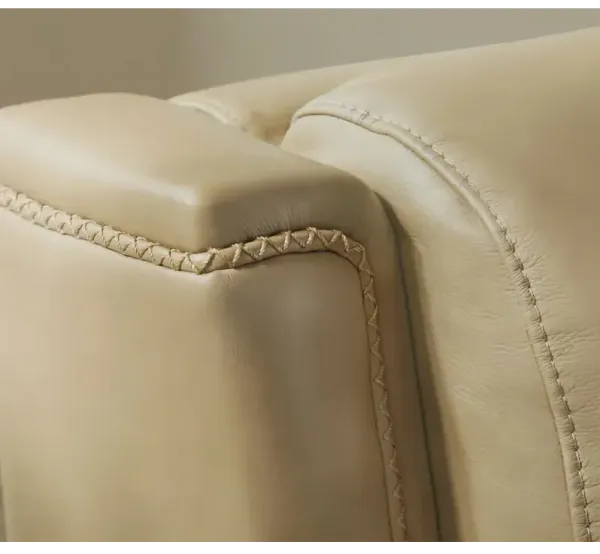 Connor Power High Leg Recliner w/ Power Headrest - Luxe Latte