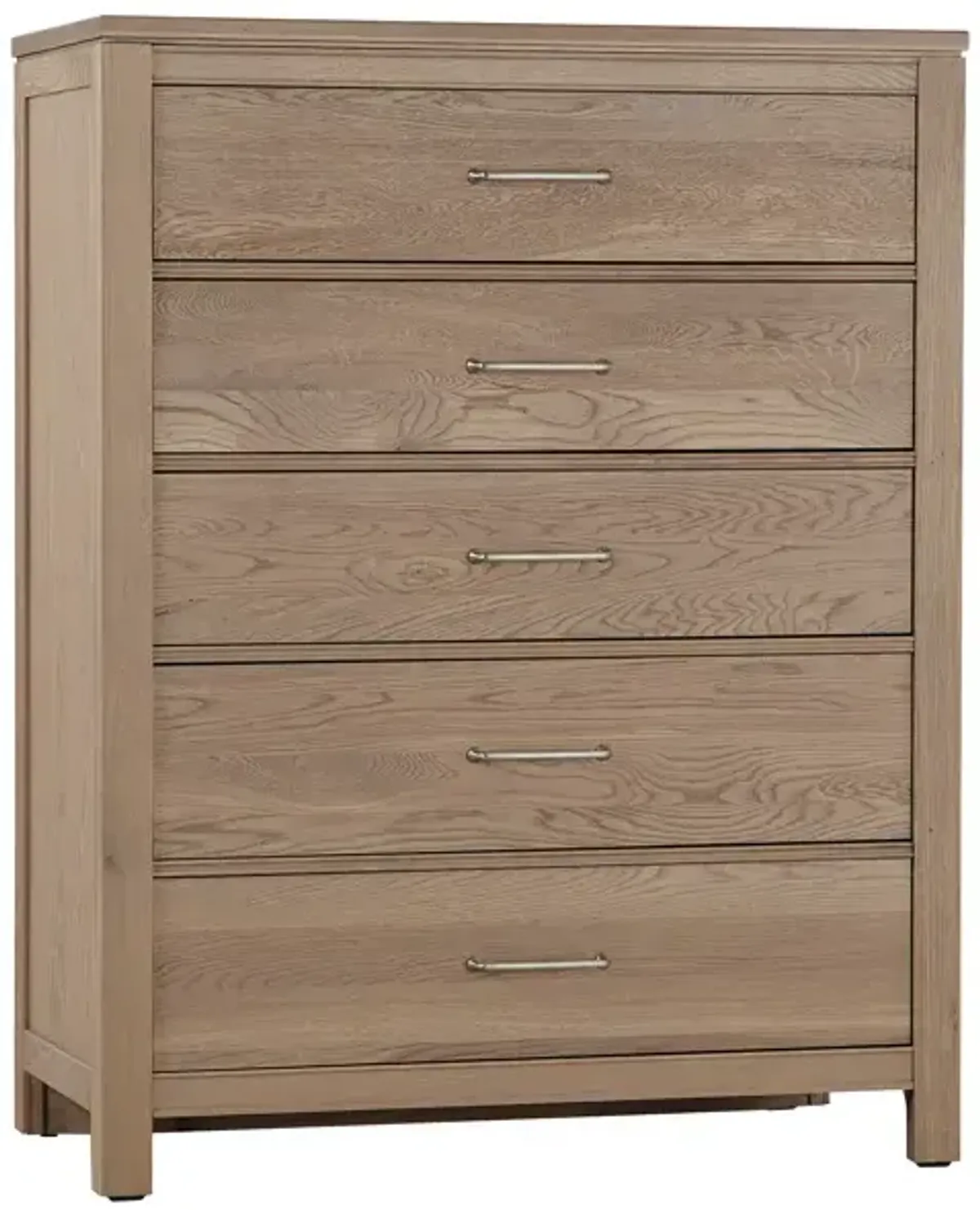 Tide & Timber 5 Drawer Chest - Clear Oak
