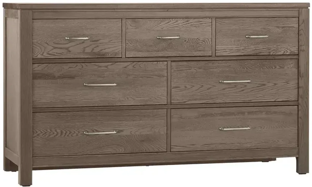 Tide & Timber 7 Drawer Dresser - Grey Oak