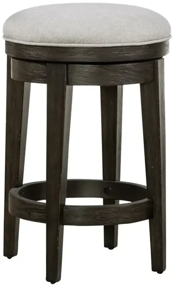 Mill Creek Console Swivel Stool - Peppercorn