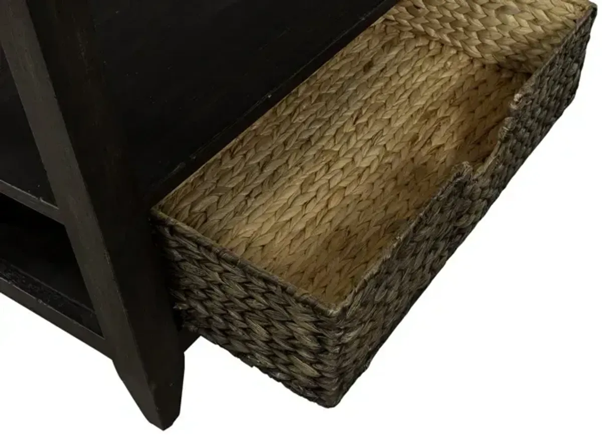 Mill Creek 2 Drawer Sofa Table - Peppercorn