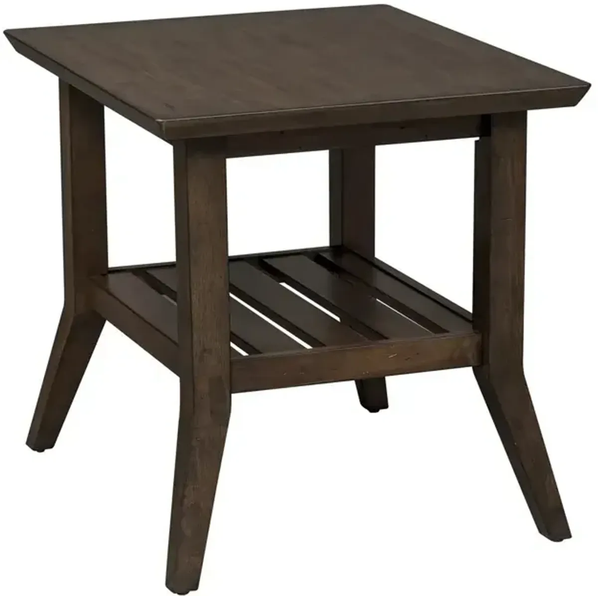 Ventura Blvd Rectangular End Table - Bronze Spice