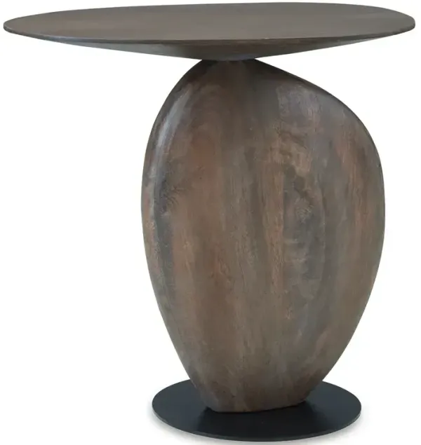 Cormmet Accent Table - Dark Brown