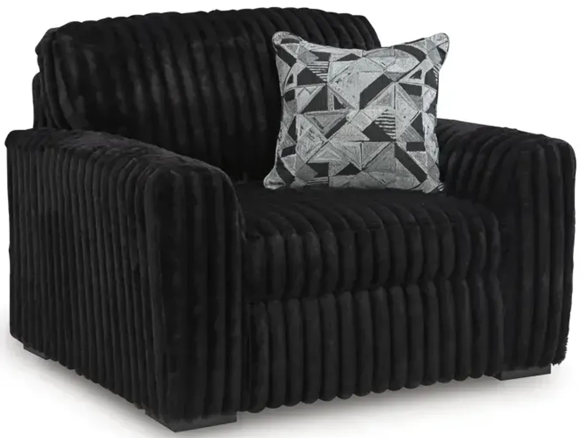 Midnight-Madness Oversized Chair