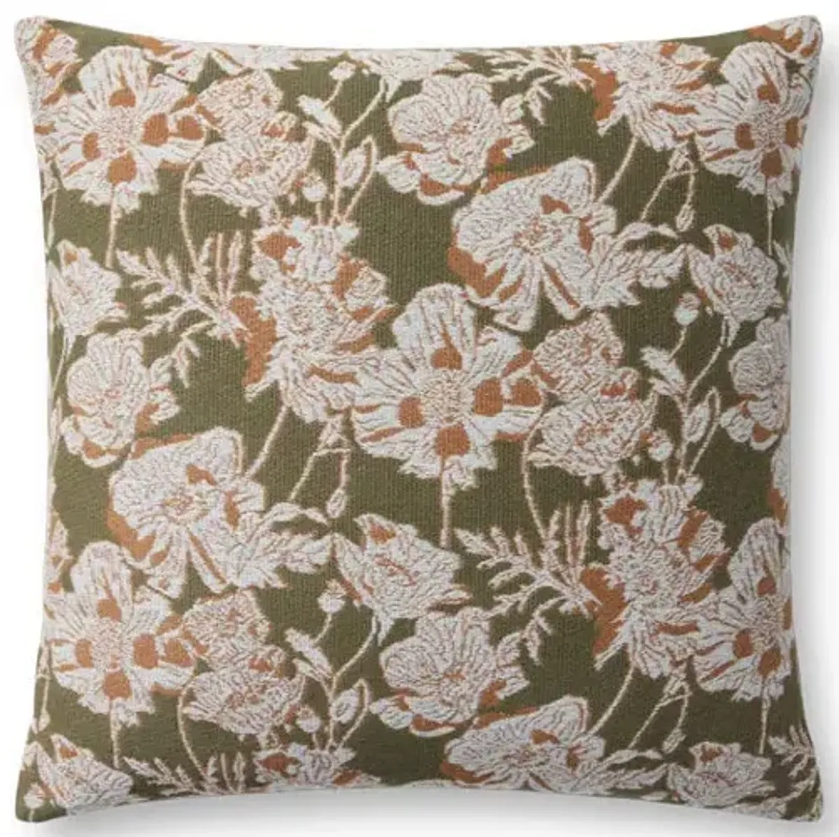 Chris Loves Julia X Loloi 18" X 18", Down-Filled Pillow