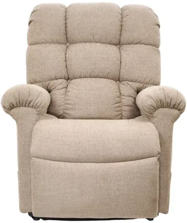 Vega Medium/Large Power Lift Chair Recliner - Sandstorm