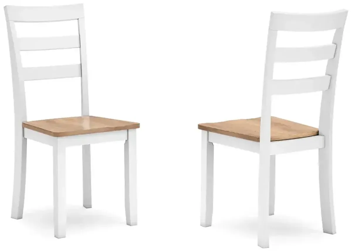 Gesthaven Dining Chair - Natural/White